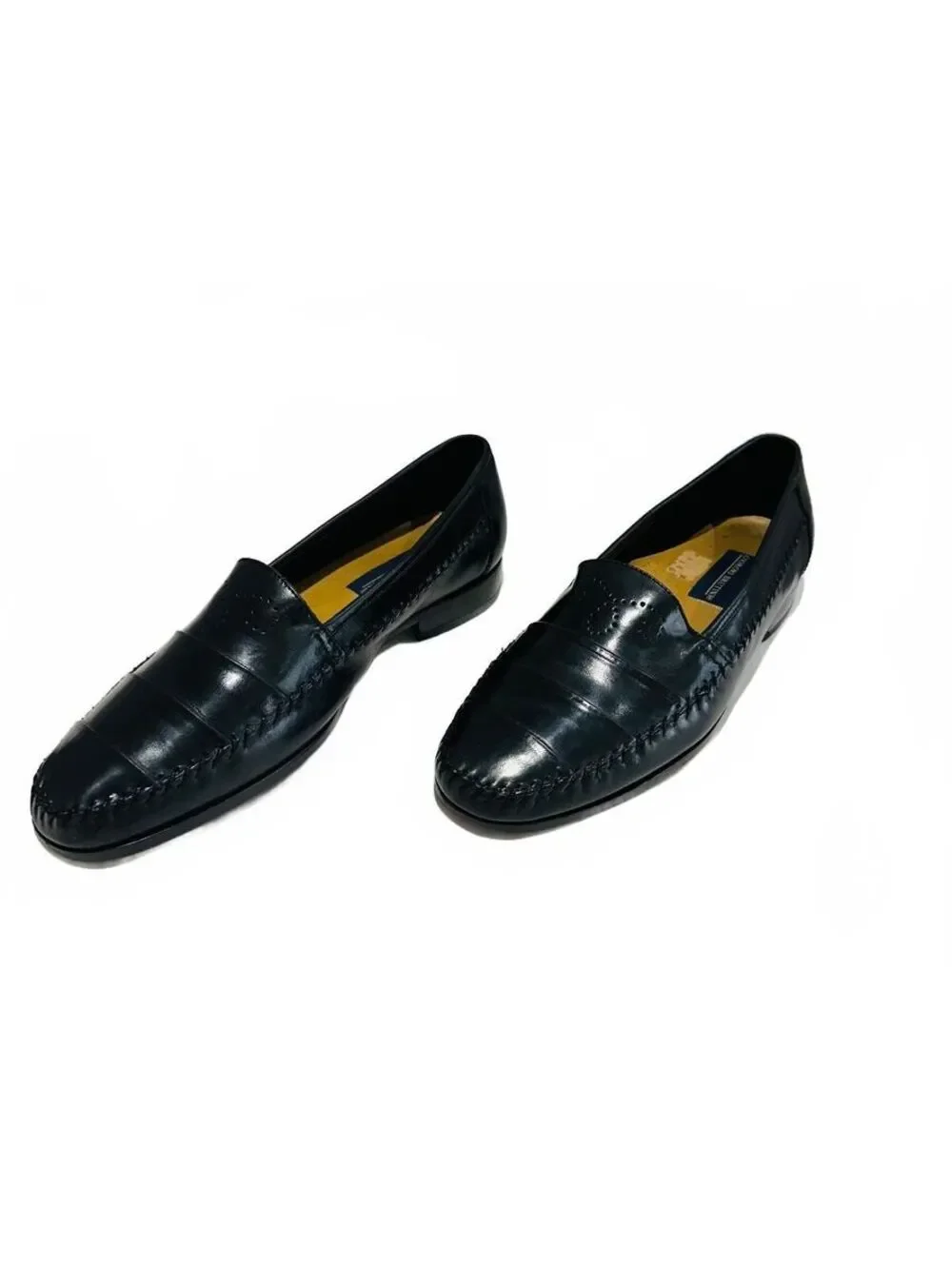 Vintage Giorgio Brutini Men's Leather Loafers Slip-On Style 670311  Size 11D